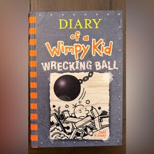 Diary of a Wimpy Kid: Wrecking Ball Book (never read/used) hard cover